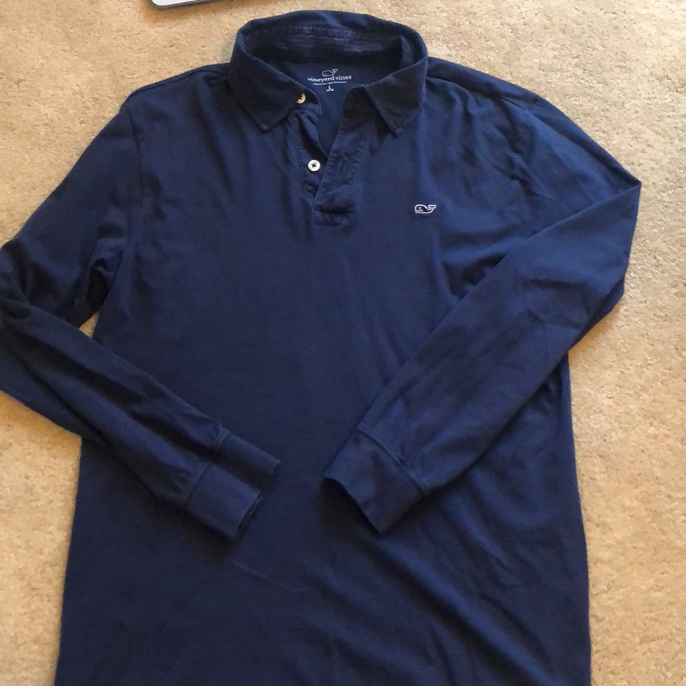 Vineyard Vines Navy Blue Shirt
